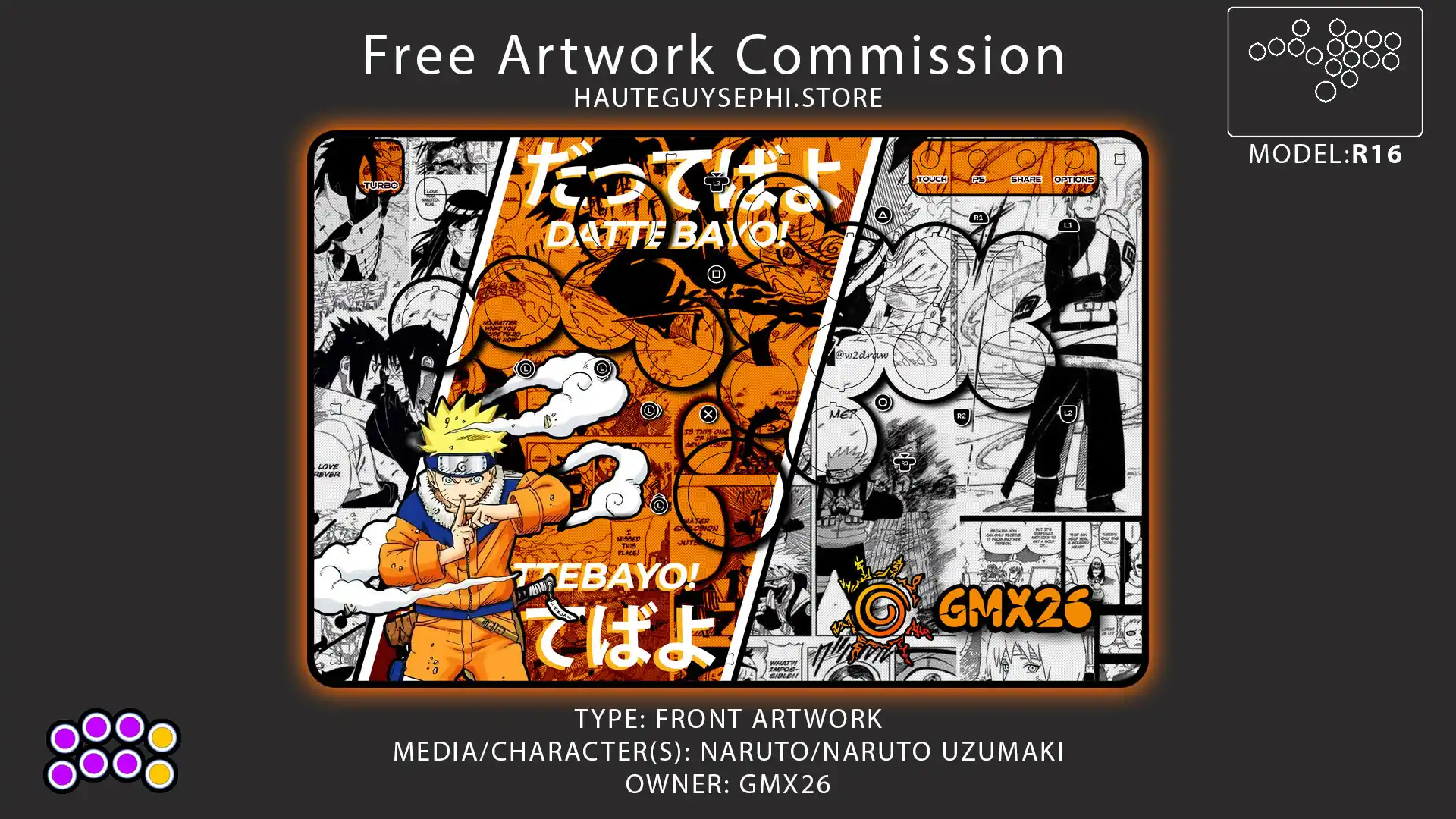 Naruto Front Artwork