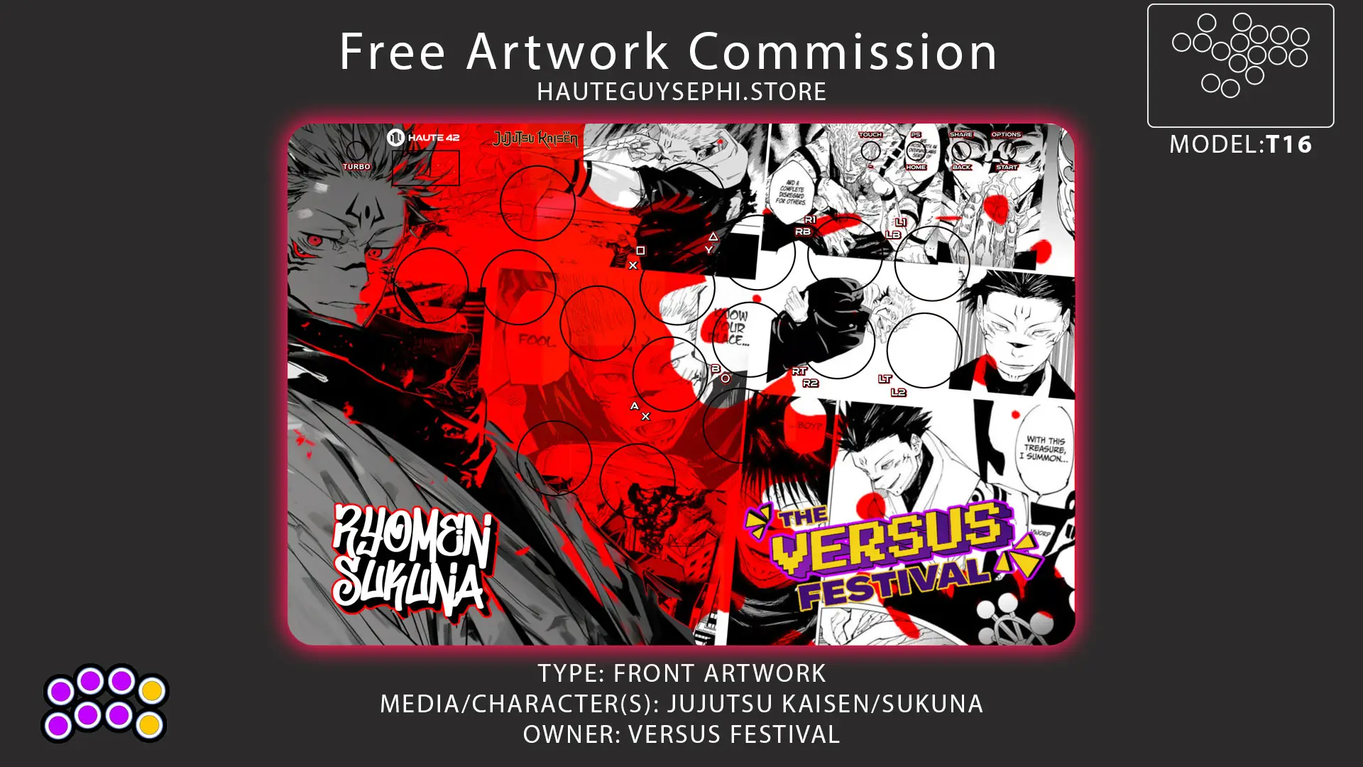 Sukuna Front Artwork